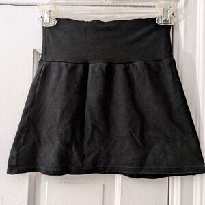 american apparel black miniskirt S
